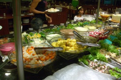 Churrasco salad bar